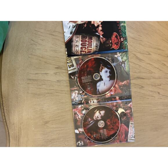 Moulin Rouge Truth Beauty Freedom Love 2 DVD Box Set Nicole Kidman Ewan McGregor - Picture 4 of 7